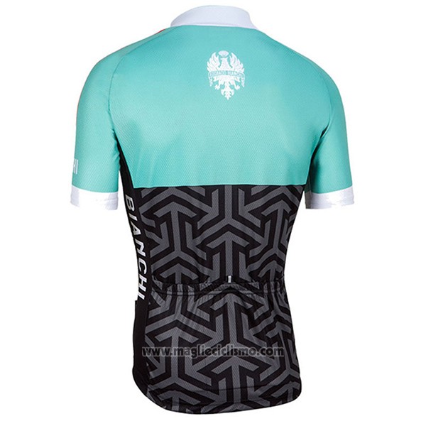 2017 Abbigliamento Ciclismo Donne Bianchi Nero e Verde Manica Corta e Salopette