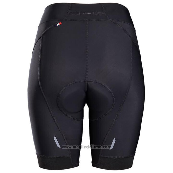 2020 Abbigliamento Ciclismo Donne Bontrage Fuxia Spento Blu Manica Corta e Salopette