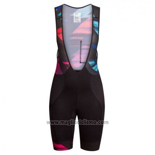 2016 Abbigliamento Ciclismo Donne Canyon Nero e Rosso Manica Corta e Salopette