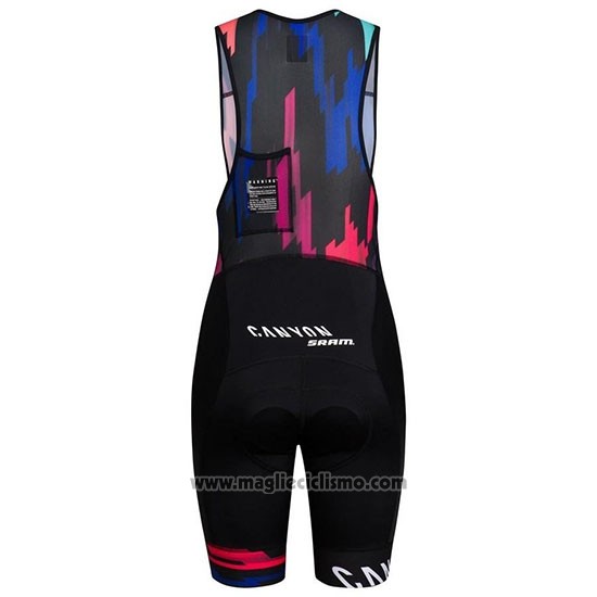 2019 Abbigliamento Ciclismo Donne Canyon Rosso Manica Corta e Salopette