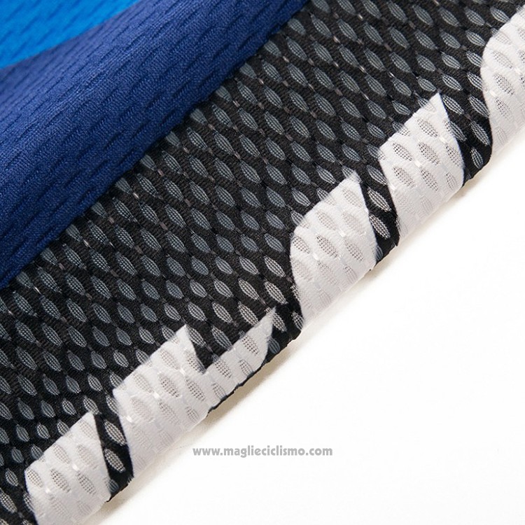 2018 Abbigliamento Ciclismo Giant Blu e Nero Manica Corta e Salopette