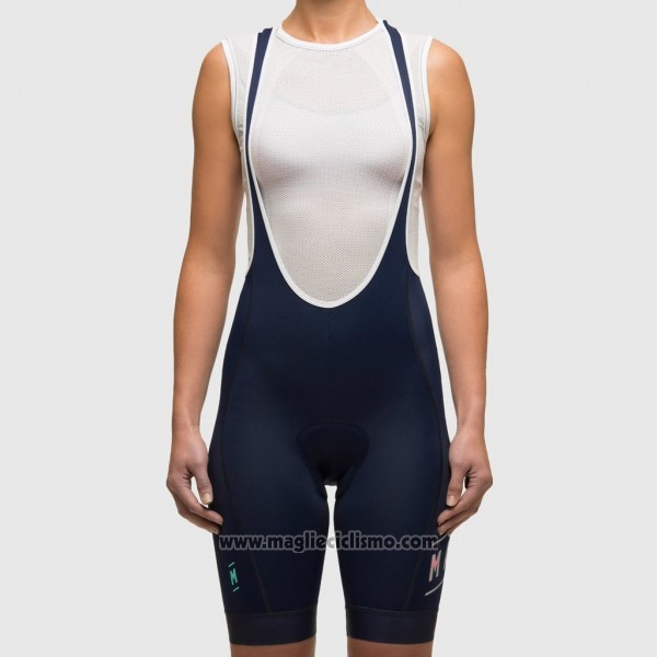2017 Abbigliamento Ciclismo Donne Maap Bianco e Rosa Manica Corta e Salopette