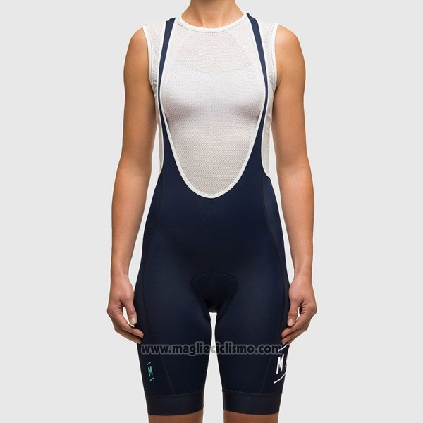 2017 Abbigliamento Ciclismo Donne Maap Nero Manica Corta e Salopette