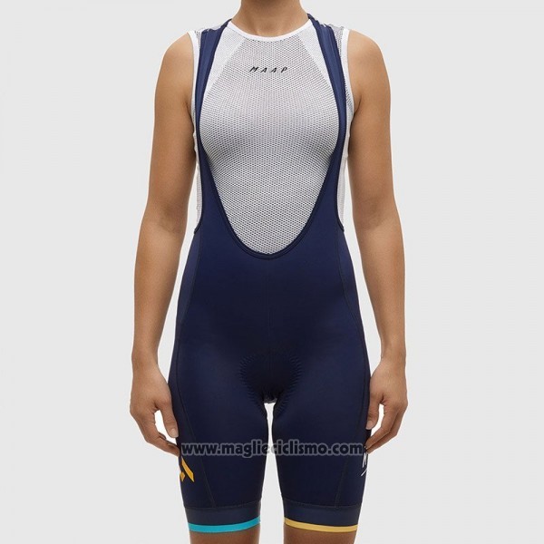 2017 Abbigliamento Ciclismo Donne Maap X Ella Nero Manica Corta e Salopette