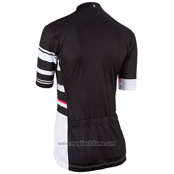 2017 Abbigliamento Ciclismo Donne Nalini Dolomiti Nero Manica Corta e Salopette
