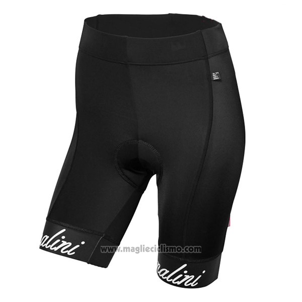2017 Abbigliamento Ciclismo Donne Nalini Nemina Nero Manica Corta e Salopette