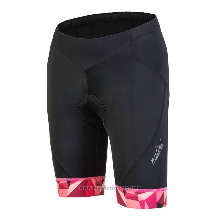 2018 Abbigliamento Ciclismo Donne Nalini CHIC Rosso Manica Corta e Salopette