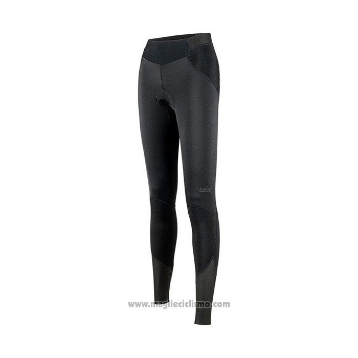 2021 Abbigliamento Ciclismo Donne Nalini Chiaro Verde Azzurro Manica Lunga e Salopette