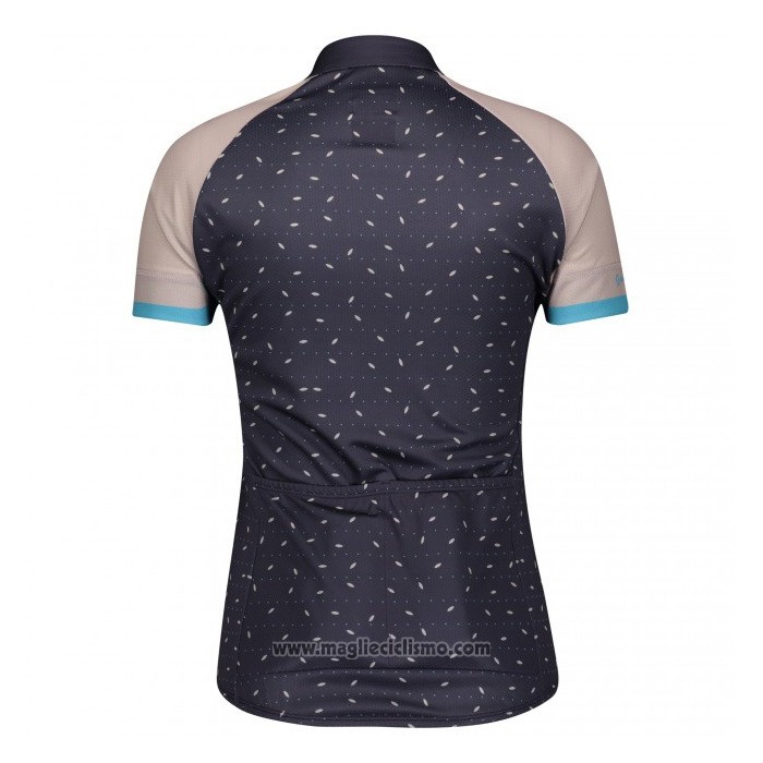 2021 Abbigliamento Ciclismo Donne Scott Grigio Marrone Manica Corta e Salopette