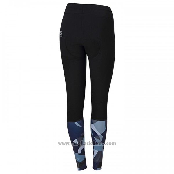 2017 Abbigliamento Ciclismo Sportful Primavera Blu Manica Lunga e Salopette