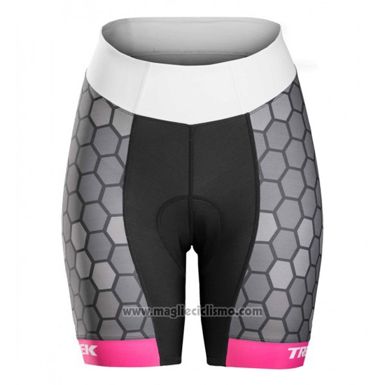 2016 Abbigliamento Ciclismo Donne Trek Nero e Bianco Manica Corta e Salopette