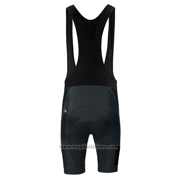2017 Abbigliamento Ciclismo Donne Vaude Grigio e Nero Manica Corta e Salopette
