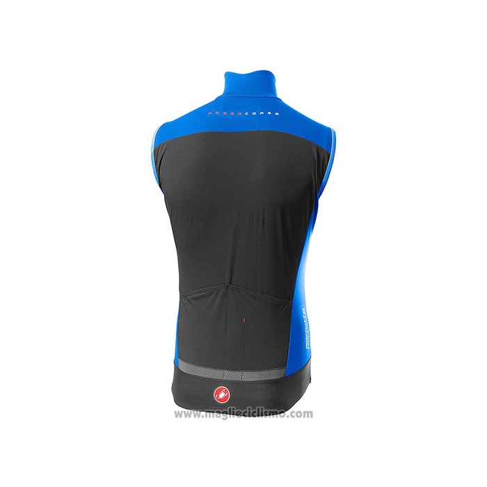 2021 Gilet Antivento Castelli Blu Manica Corta e Salopette