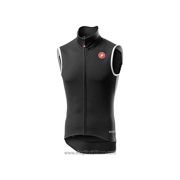 2021 Gilet Antivento Castelli Nero Manica Corta e Salopette