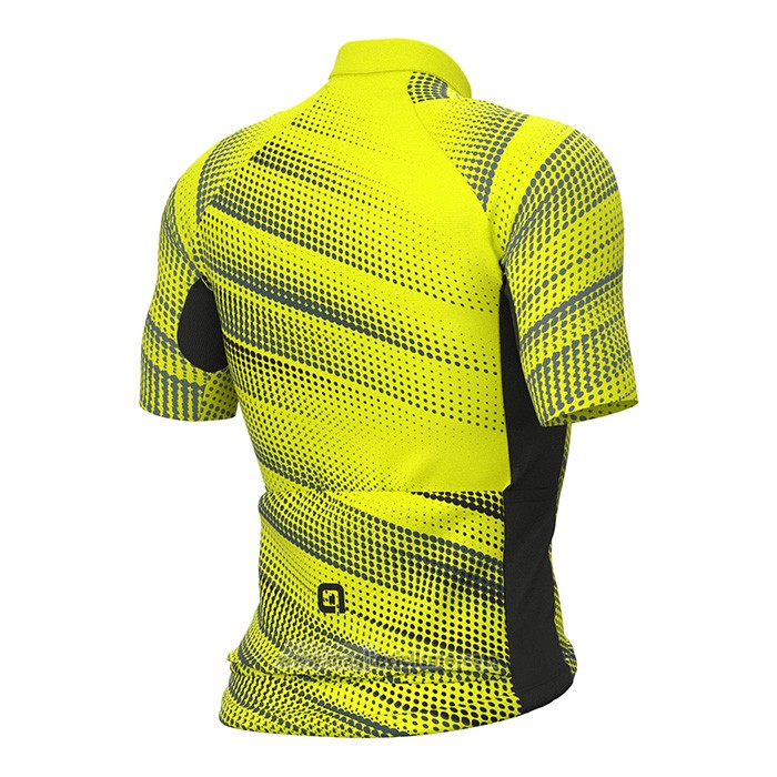 2022 Abbigliamento Ciclismo ALE Giallo Manica Corta e Salopette