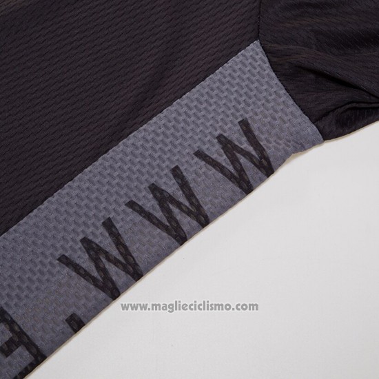 2019 Abbigliamento Ciclismo DNA Nero Manica Corta e Salopette