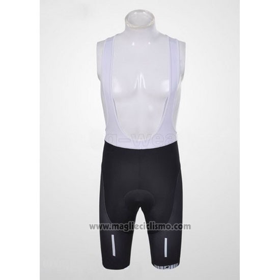 2011 Abbigliamento Ciclismo Assos Bianco e Giallo Manica Corta e Salopette