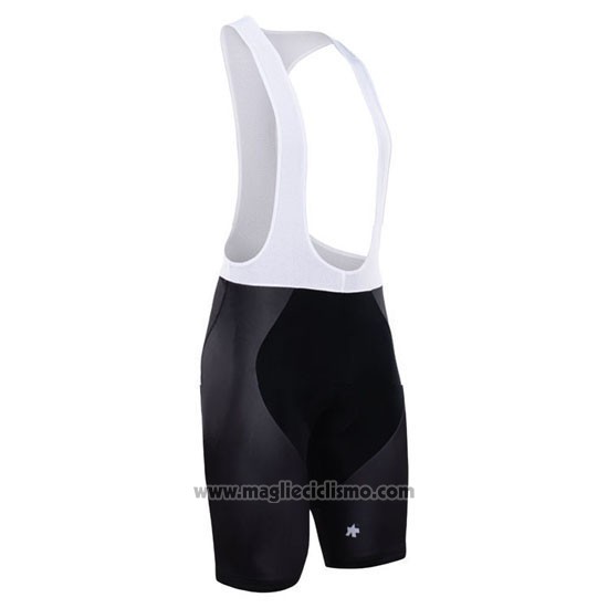 2015 Abbigliamento Ciclismo Assos Bianco e Blu Manica Corta e Salopette