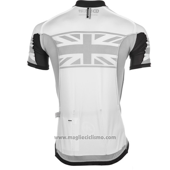 2016 Abbigliamento Ciclismo Assos Giallo e Bianco Manica Corta e Salopette
