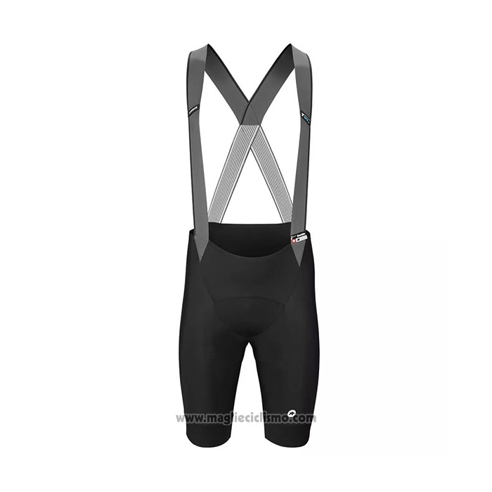 2021 Abbigliamento Ciclismo Assos Scuro Rosso Manica Corta e Salopette