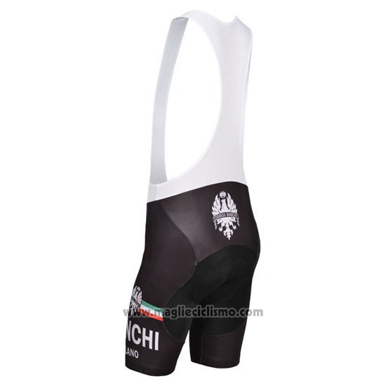 2014 Abbigliamento Ciclismo Bianchi Bianco e Verde Manica Corta e Salopette