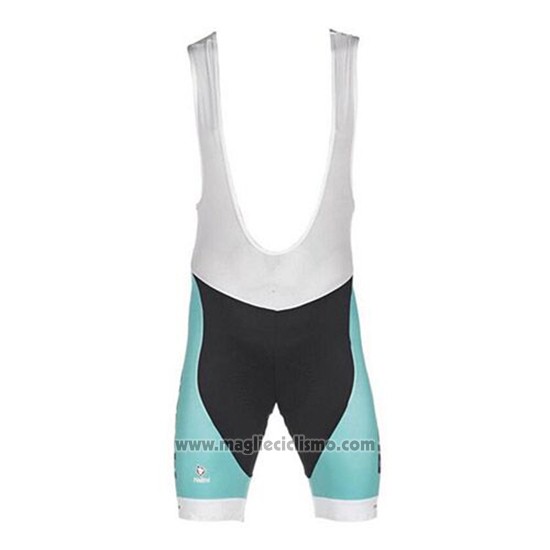 2017 Abbigliamento Ciclismo Bianchi Verde Manica Corta e Salopette