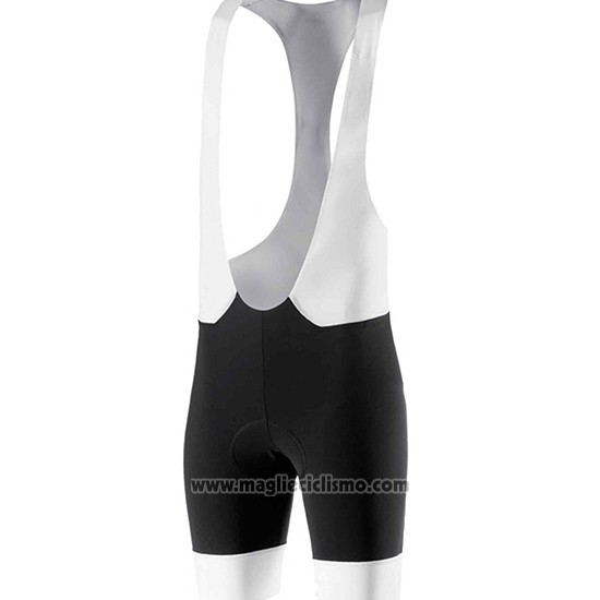 2018 Abbigliamento Ciclismo Bianchi Nero e Bianco Manica Corta e Salopette
