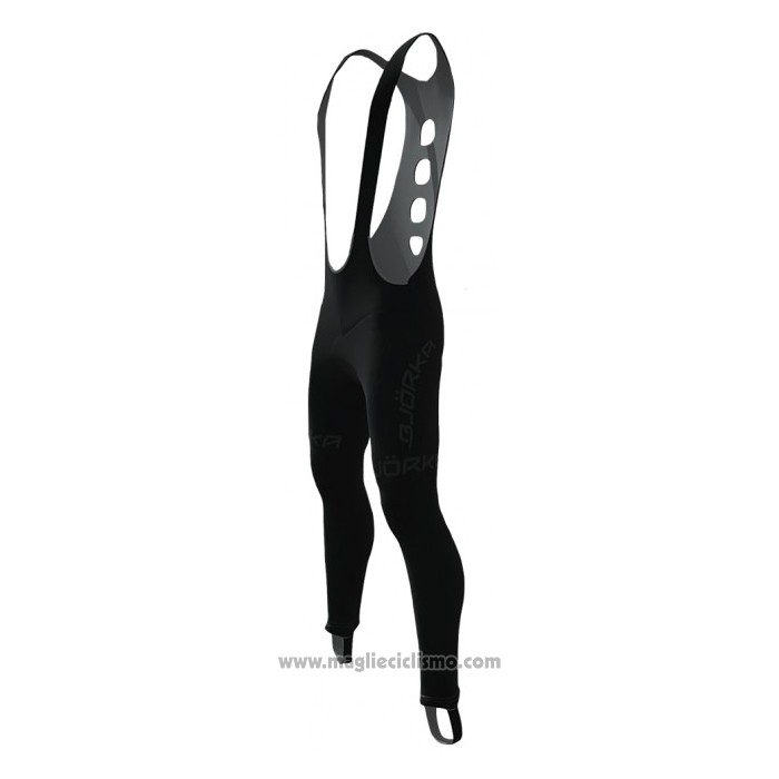 2021 Abbigliamento Ciclismo Bjorka Rosso Manica Lunga e Salopette