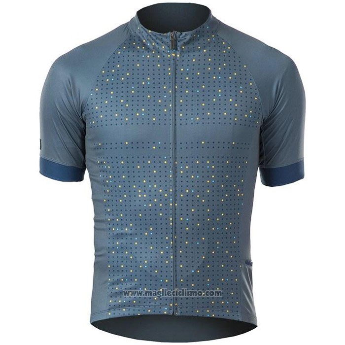 2020 Abbigliamento Ciclismo Bontrage Grigio Manica Corta e Salopette