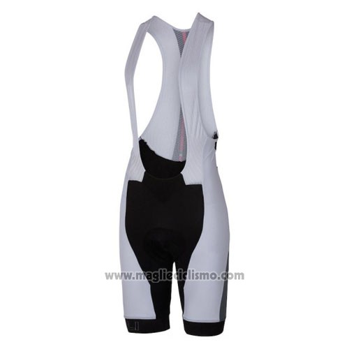 2016 Abbigliamento Ciclismo Castelli Bianco e Rosso Manica Corta e Salopette