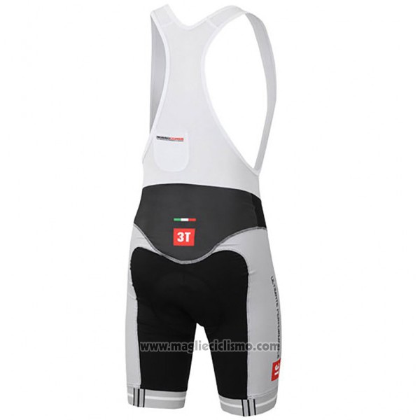 2017 Abbigliamento Ciclismo Castelli 3t Grigio e Nero Manica Corta e Salopette