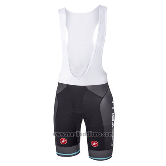 2017 Abbigliamento Ciclismo Castelli Azzurro Manica Corta e Salopette
