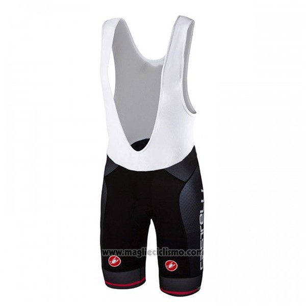 2017 Abbigliamento Ciclismo Castelli Free Ar Rosso Manica Corta e Salopette