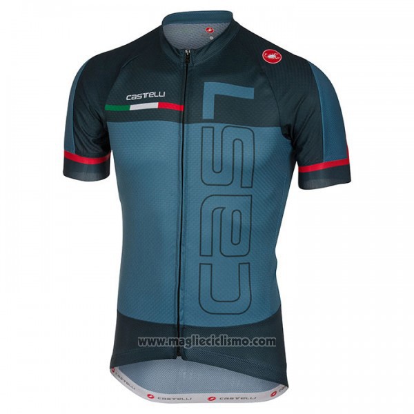 2018 Abbigliamento Ciclismo Castelli Verde Militare Manica Corta e Salopette