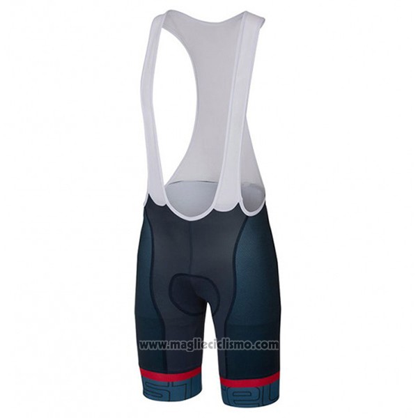 2018 Abbigliamento Ciclismo Castelli Verde Militare Manica Corta e Salopette