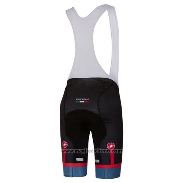 2018 Abbigliamento Ciclismo Castelli Verde Militare Manica Corta e Salopette