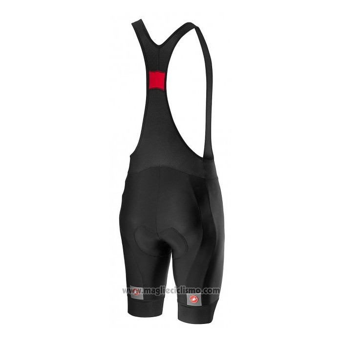 2020 Abbigliamento Ciclismo Castelli Rosso Blu Manica Corta e Salopette