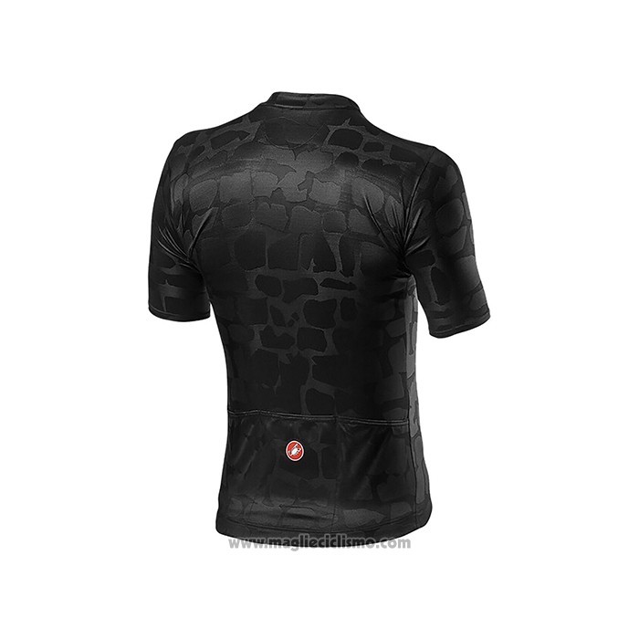2021 Abbigliamento Ciclismo Castelli Aceso Nero Manica Corta e Salopette