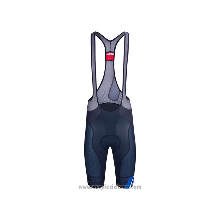 2021 Abbigliamento Ciclismo Castelli Blu Nero Bianco Manica Corta e Salopette
