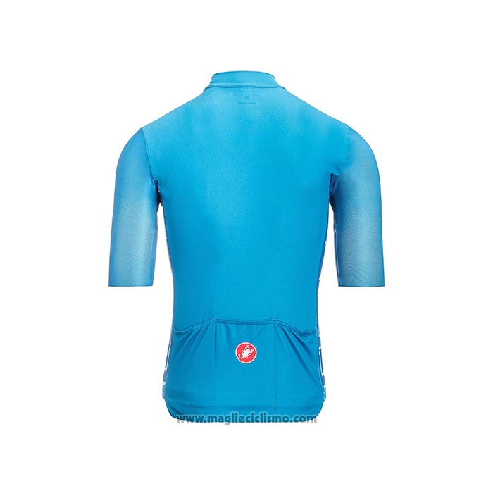2021 Abbigliamento Ciclismo Castelli Chiaro Blu Manica Corta e Salopette