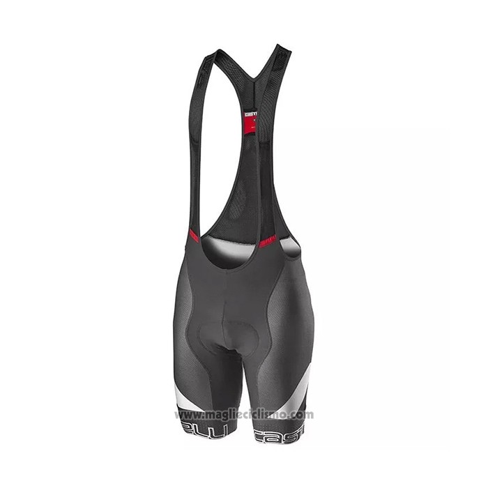 2021 Abbigliamento Ciclismo Castelli Giallo Manica Corta e Salopette