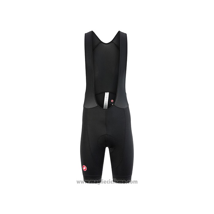 2021 Abbigliamento Ciclismo Castelli Scuro Rosso Manica Corta e Salopette