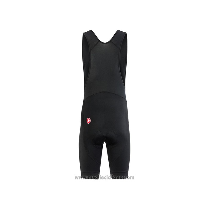 2021 Abbigliamento Ciclismo Castelli Scuro Rosso Manica Corta e Salopette