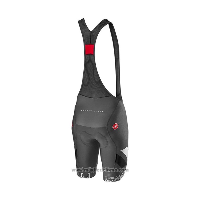2021 Abbigliamento Ciclismo Castelli Verde Manica Corta e Salopette