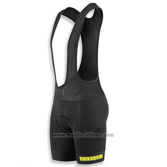 2018 Abbigliamento Ciclismo Cervelo Arancione e Nero Manica Corta e Salopette