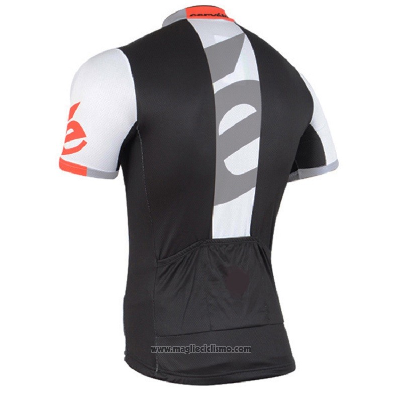2018 Abbigliamento Ciclismo Cervelo Grigio Nero Manica Corta e Salopette