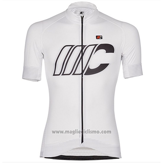 2018 Abbigliamento Ciclismo Cipollini Shading Bianco Manica Corta e Salopette