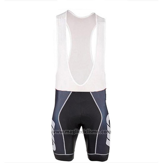2018 Abbigliamento Ciclismo Cipollini Shading Bianco Manica Corta e Salopette