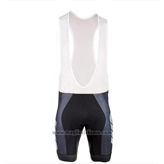 2018 Abbigliamento Ciclismo Cipollini Shading Grigio Manica Corta e Salopette