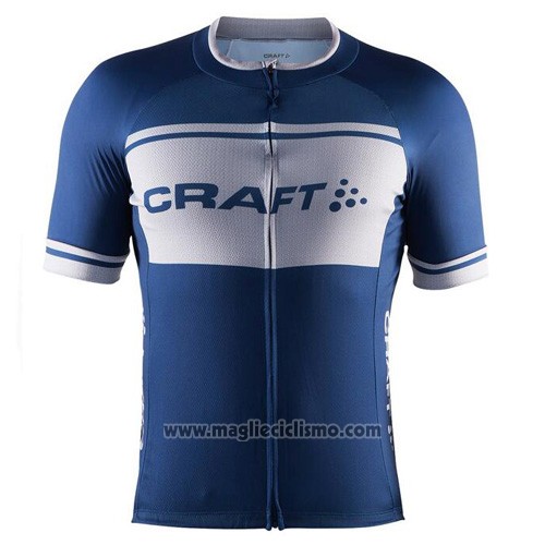2016 Abbigliamento Ciclismo Craft Bianco e Blu Manica Corta e Salopette